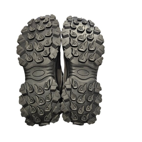 Indestructible Hightop Work Boots Size 12 Steel Toe NWB Vegan Leather Fable Grey main image 6